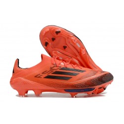 adidas F50 + FG Soccer Boots Turbo Aurora Black Platin Met