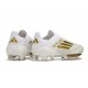 adidas F50 + FG Soccer Boots Ftwr White Gold Met