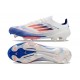 adidas F50+ FG Soccer Boots Ftwr White Solar Red Lucid Blue