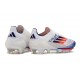 adidas F50+ FG Soccer Boots Ftwr White Solar Red Lucid Blue