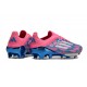 adidas F50 + FG Soccer Boots Solar Blue Ftwr White Pink