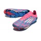 adidas F50 + FG Soccer Boots Solar Blue Ftwr White Pink