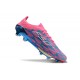 adidas F50 + FG Soccer Boots Solar Blue Ftwr White Pink