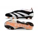 adidas Predator Elite Laceless FG Black White Orange