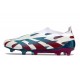 adidas Predator Elite Laceless FG White Red Cyan