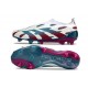 adidas Predator Elite Laceless FG White Red Cyan