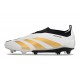 adidas Predator Elite Laceless FG White Golden