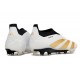 adidas Predator Elite Laceless FG White Golden