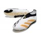 adidas Predator Elite Laceless FG White Golden