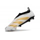 adidas Predator Elite Laceless FG White Golden