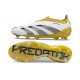 adidas Predator Elite Laceless FG White Gold Black