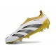 adidas Predator Elite Laceless FG White Gold Black