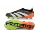 adidas Predator Elite Laceless FG Black White Orange Green