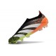 adidas Predator Elite Laceless FG Black White Orange Green