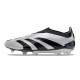 adidas Predator Elite Laceless FG Silver Black