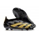 adidas Predator Elite Laceless FG Black Golden