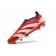 adidas Predator Elite Laceless FG Red White