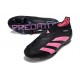 adidas Predator Elite Laceless FG Black Pink