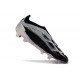 adidas Predator Elite Laceless FG Black Silver Red