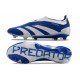 adidas Predator Elite Laceless FG Blue White