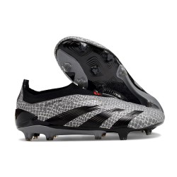 adidas Predator Elite Laceless FG Carbon Core Black 