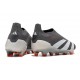 adidas Predator Elite Laceless FG Black White