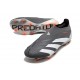 adidas Predator Elite Laceless FG Black White