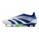 adidas Predator Elite Laceless FG White Blue Green