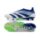 adidas Predator Elite Laceless FG White Blue Green