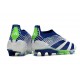 adidas Predator Elite Laceless FG White Blue Green