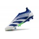 adidas Predator Elite Laceless FG White Blue Green