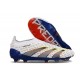 adidas Predator Elite Laceless FG White Blue Black