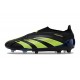 adidas Predator Elite Laceless FG Black Green