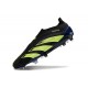 adidas Predator Elite Laceless FG Black Green