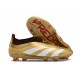 adidas Predator Elite Laceless FG Gold White