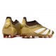 adidas Predator Elite Laceless FG Gold White