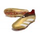 adidas Predator Elite Laceless FG Gold White