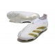 adidas Predator Elite Laceless FG White Gold