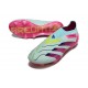 adidas Predator Elite Laceless FG Almost Blue Lucid Pink