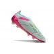 adidas Predator Elite Laceless FG Almost Blue Lucid Pink