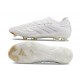 adidas Copa Pure 2 Elite+ FG Cleat Leather Ftwr White Gold Met