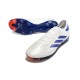 adidas Copa Pure 2 Elite+ FG Cleat Ftwr White Lucid Blue Solar Red