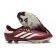 adidas Copa Pure 2 Elite+ FG Cleat Shadow Red White Team Solar Yellow