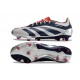 adidas Predator Low Elite Firm Ground Silver Black Red