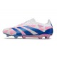 adidas Predator Low Elite Firm Ground White Blue Pink