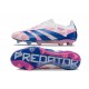 adidas Predator Low Elite Firm Ground White Blue Pink