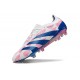 adidas Predator Low Elite Firm Ground White Blue Pink