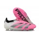 adidas Predator Low Elite Firm Ground Pink White Black