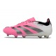 adidas Predator Low Elite Firm Ground Pink White Black