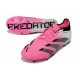 adidas Predator Low Elite Firm Ground Pink White Black